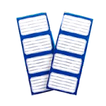 A4 Blue Border School Labels with Lines 24's